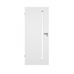 Vidaus durų varčia vidaus SIMI, kairinės, balta, 203.5 x 64.4 x 6.5 cm