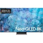 Televizorius SAMSUNG Neo QLED GQ-75QN900A - 75 - QLED-TV - 8K/FUHD, twin imtuvas, HDR, 100Hz panel - sidabrinis
