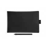Wacom One by Medium graphic tablet  Black, Red 2540 lpi 216 x 135