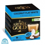 Aroma Gold COCONUT FLAT WHITE Dolce Gusto®* kapsulės, 12 kaps.