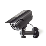 Stebėjimo kameros imitacija DUMCBS30BK, juoda, lauko sąlygomis
